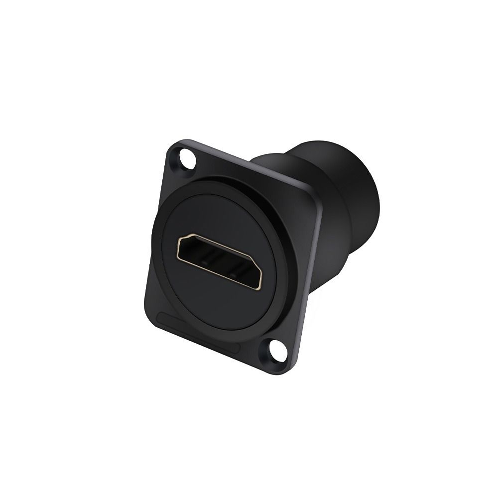 Panel HDMI-Compatible Socket Female to Female Jacks Panel Electronic Connectors USB connector