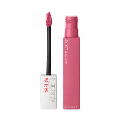 Губная помада New York Superstay Matte Ink 125 Inspirer 5мл Стойкая 16 часов Не отпечатывается Жидкая Вельветовый финиш Макияж