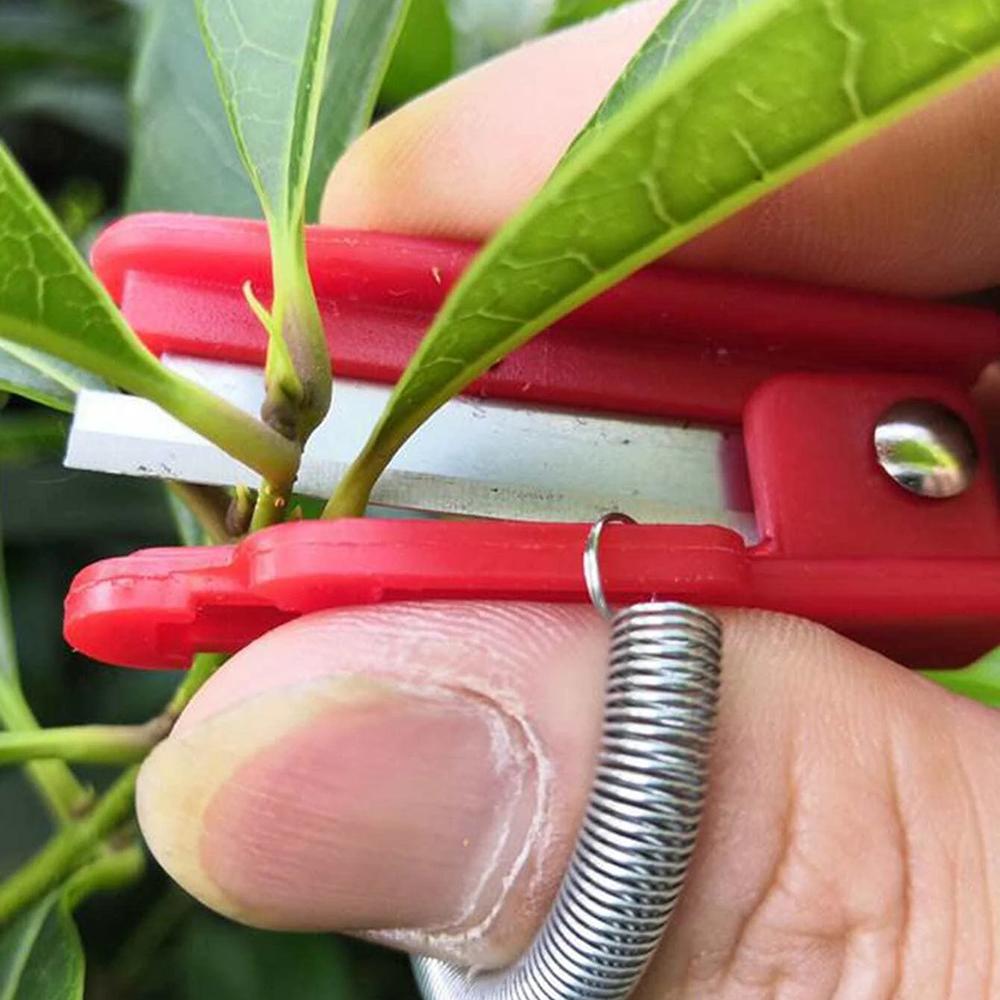 Садовые ножницы для обрезки большим пальцем Многофункциональное устройство для сбора овощей и фруктов Практичный инструмент для обрезки ветвей в саду