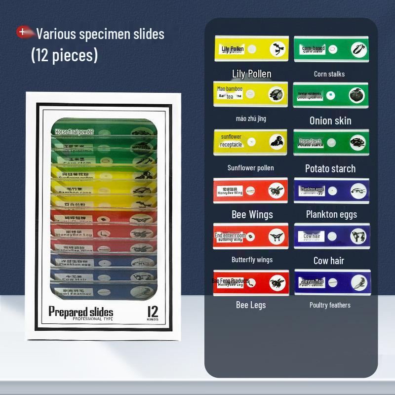 Портативный HD микроскоп для детей - Образовательная научная игрушка для экспериментов на открытом воздухе