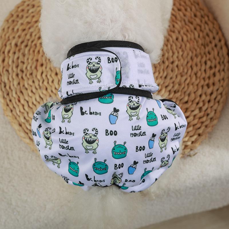 Физиологические штаны для собак женского пола - менструальные подгузники и одежда для домашних животных на весну/лето.