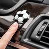 Защитный чехол для кнопки запуска автомобиля, дизайн в виде футбольного мяча, защитный чехол для кнопки запуска автомобиля, декоративная кнопка для салона и двигателя автомобиля