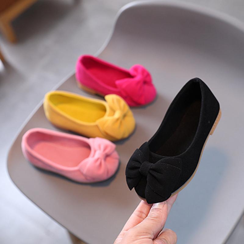 Кожаные туфли Zapatos NiñaGirl, новые осенние туфли принцессы с бантом, модные туфли Мэри Джейн, удобные одинарные туфли, детская обувь, туфли Лолиты