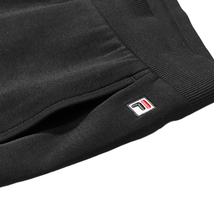 Fila Классические однотонные вязаные спортивные брюки Женские брюки Черный F11W018619F-BK