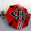 Складной зонт с принтом Clube de Regatas do Flamengo, для улицы, отдыха и путешествий, прочная ткань зонта, подарок на день рождения и праздник
