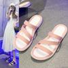 Flat Sandals for Women  Trend Summer Outwear Flat Heels Fashion Beach Slippers Zapatos Para Mujeres Shoes