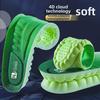 4D Sports High Elastic Shock Absorption Comfort Insole - Men's & Women's Winter Version, Super Soft for Long-Term Standing with Arch Support