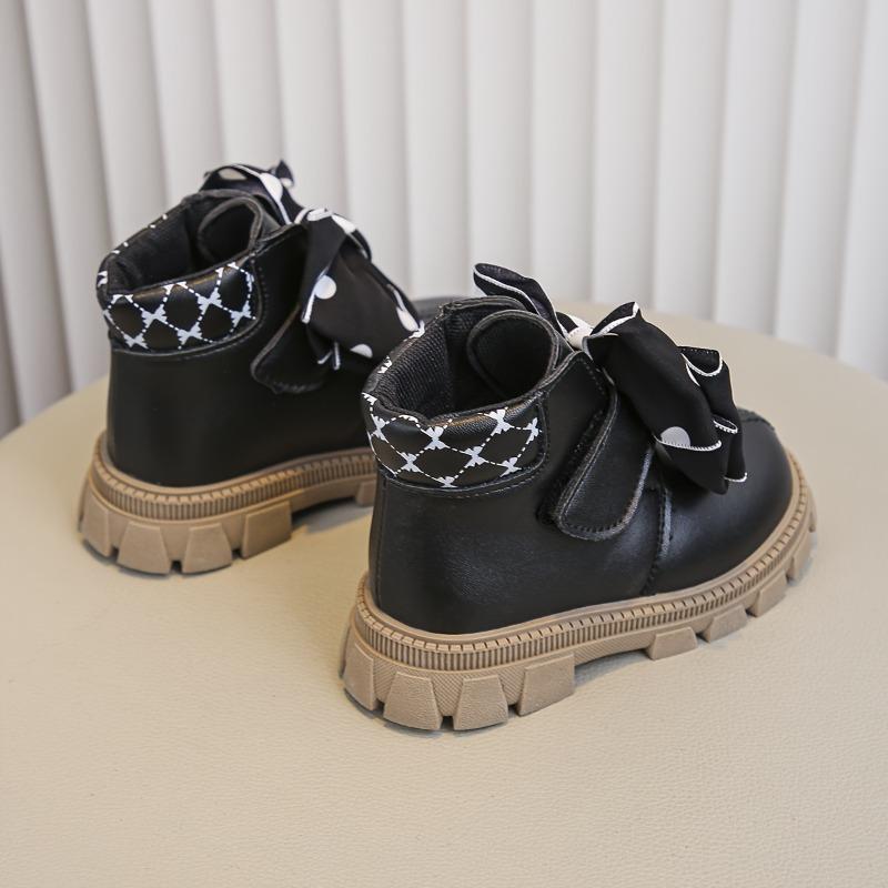 Девочки Ботинки Осень Зима Мода Мягкая Подошва Противоскользящие Принцесса Короткие Ботинки
