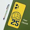 Personalised Name Football Volleyball Case For Xiaomi Redmi Note 11 12 10 Pro 8 9 Note 12S 11S 9S 10S Redmi 12C 9C 10C 12 Cover