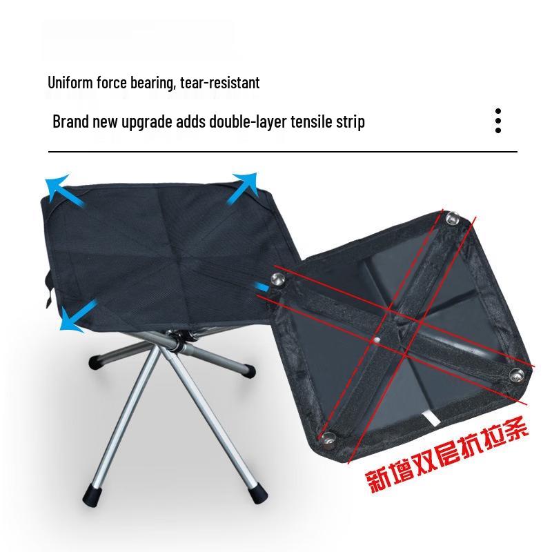 ZISIZ Portable Telescopic Folding Stool