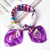 Hotel Silk Scarf Women Printing Wrap Kerchief  Neck Scarf 50*50cm Retro Ladies Scarf Foulard Square