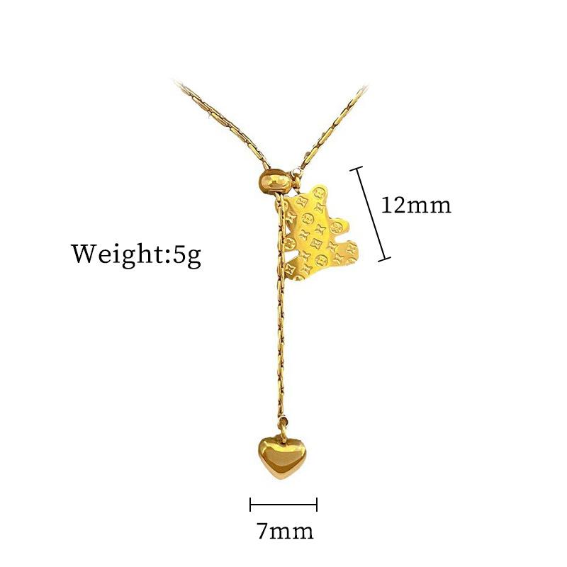 Real Gold Cold Necklace In The E-Commerce Good Goods Furnace, Women'S Collarbone Chain With Jewelry