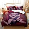 Kawaii Anime Lilith Asami Trinity Seven Постельное белье Single Twin Full Queen King Size Bed Set Adult Kids Bedroom Duvet cover Sets