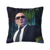 Custom Mr Worldwide Says To Live Laugh Love Pillow Case Living Room Decoration Luxury Cushions for Sofa Square Pillowcase