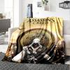 1pc Assassin's Creed Blanket, Gift, for Men and Women, Soft Blanket, Good for Sofa Bed Couch Travel, Lightweight Flannel Blanket