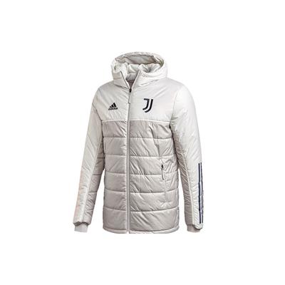 Куртка с капюшоном Juventus Color Block, мужская, серая FR4250