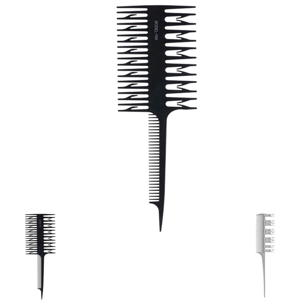 Sectioning Dyeing Comb with Hook Double Side Multi-function Brush Styling Tool