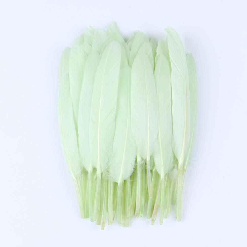 Natural Goose Feather 10-15cm Colorful Feather for Crafts DIY Jewelry Headress Carnival Dream Catcher Plumes Decor