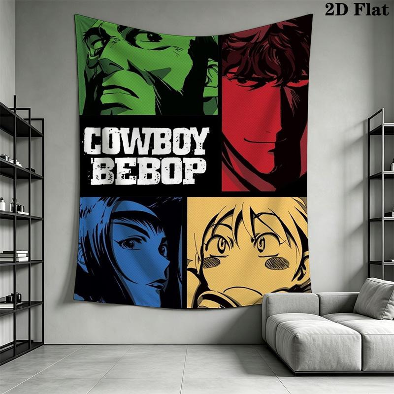 Гобелен для домашнего декора с узором Cowboy Bebop, Настенное панно, Декоративная ткань для стены RV. SGT0917442