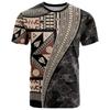 New T Shirt For Men Summer 3D Printed Round Neck Short Sleeves Casual Oversized Polynesian Street T-shirts Clothes