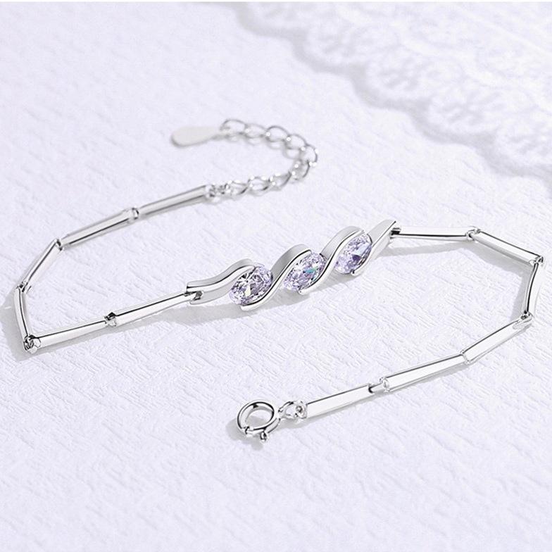 Простота, индивидуальность, холодность, модная интернет-знаменитость, милый браслет лучшего друга с легкой инкрустацией цирконом