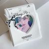 Kpop Photocards Binder Sweet Bow Photo Album Mini Photocard Holder 3 Inch Love Heart Picture Storage Case