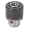 1.5-13mm Capacity Impact Drill Bit Adapter Carbon Steel Three Jaw Drill Chuck  Fixing Drilling