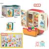 Electric Water-Spraying Light-Up Kitchen Toy Kids Ages 4-6 Interactive Pretend Play Refrigerator With Press-to-Spray Feature