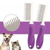 Pet Comb Long Short Hair Soft Brush For Dog Cleaning Hair Grooming Kit Removes Hair Knots And TanglesSupplies