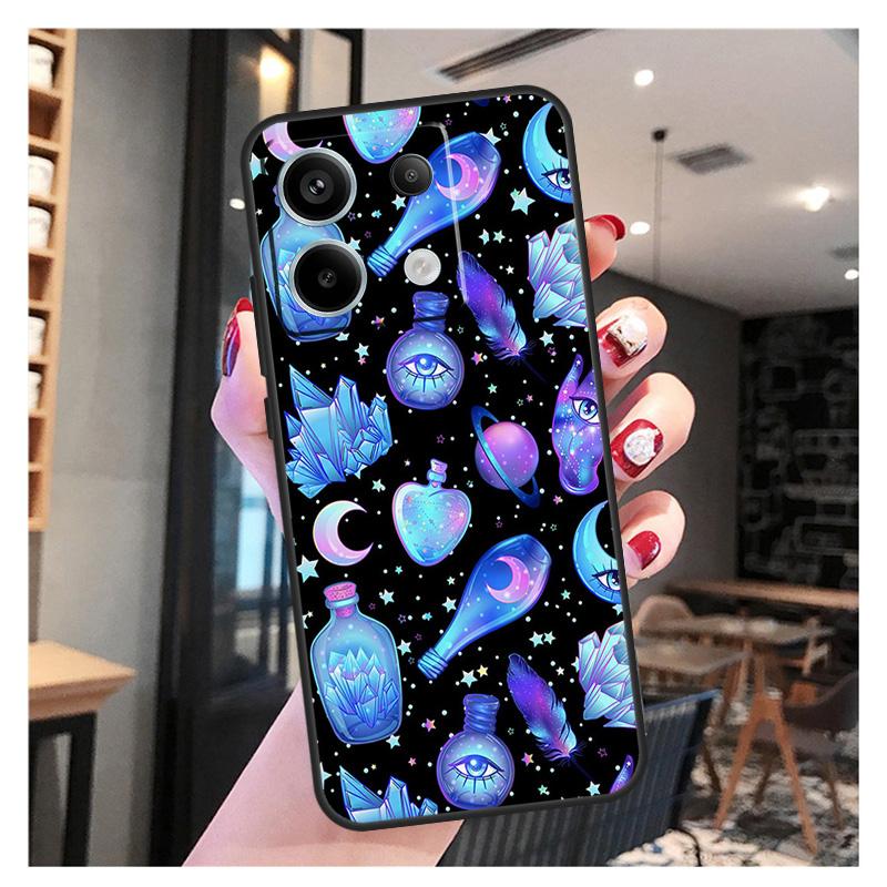 Чехол «Оккультное колдовство Луна, готическая ведьма» для Xiaomi Redmi Note 11 9 10 12 13 Pro Plus 12S 11S 10S 9S Redmi 12 10C 12C 13C