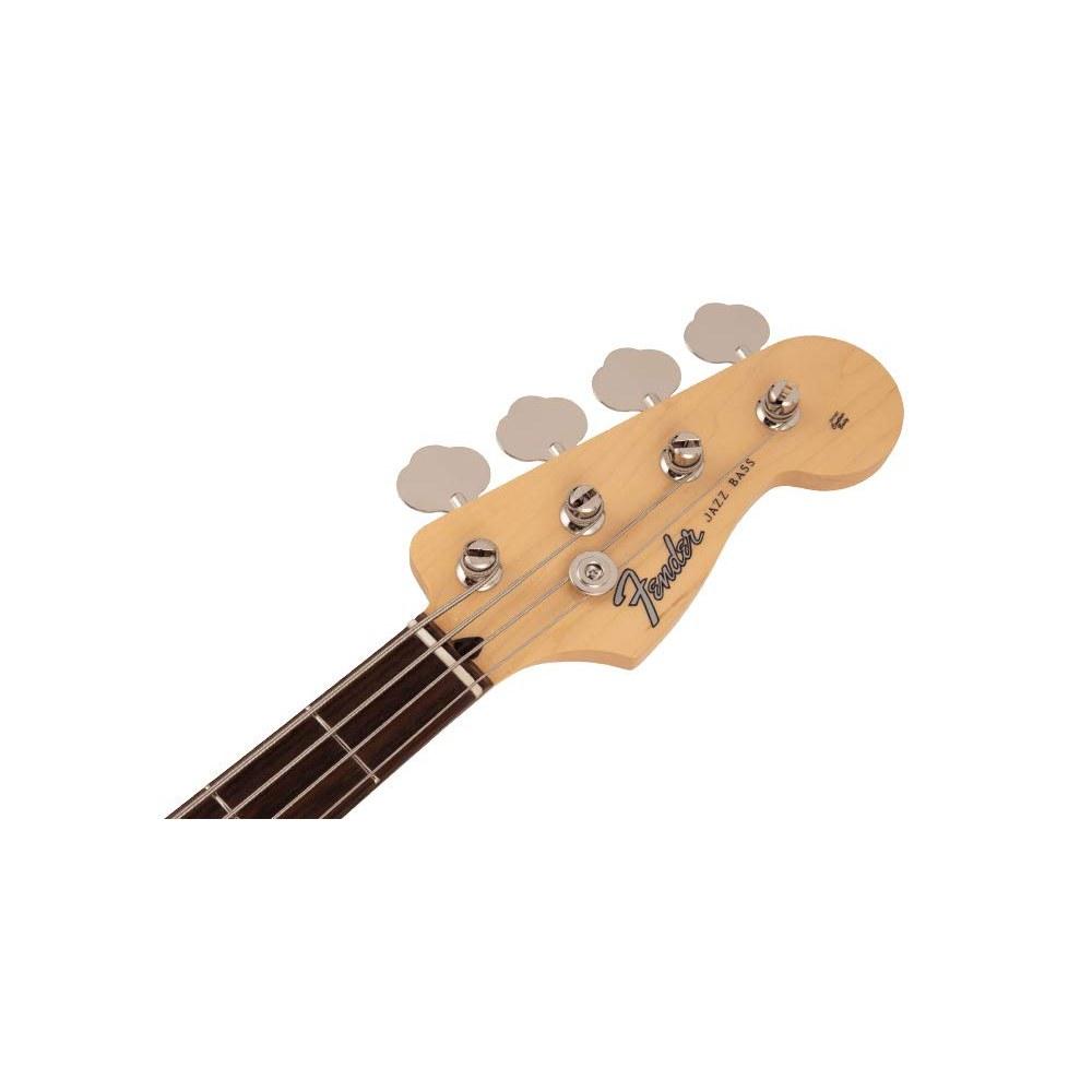 Сделан в Японии Гибрид II Jazz Bass, Накладка на гриф из палисандра, Электробас Modena Red