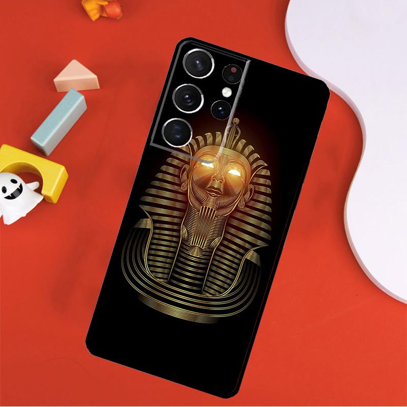 Египет Египетский Фараон Чехол для Телефона Для Samsung Galaxy S25 Ultra S9 S10 S20 FE S21 S22 S23 S24 Plus S24 Ultra Чехол