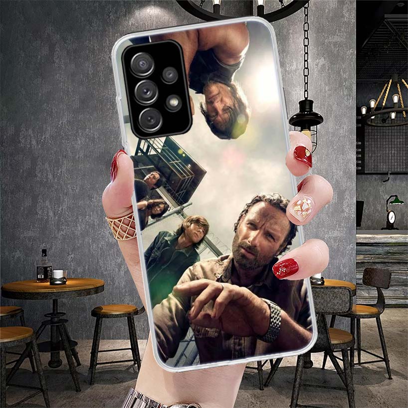 The Walking Deads TV Soft Phone Case For Samsung Galaxy A12 A22 A32 A52 A72 A02S A51 A50S A71 A70 A31 A20S Note 20 Ultra S10 A10