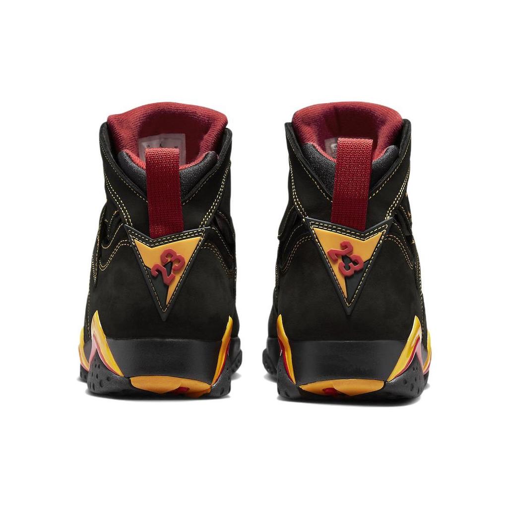 Мужские кроссовки Air Jordan 7 Retro Citrus 2022 Black Varsity-Red CU9307-081