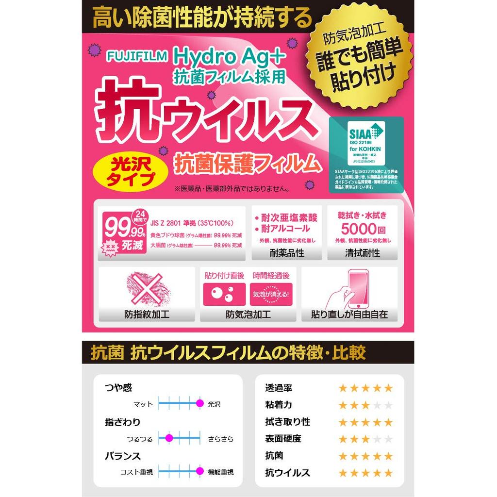 Защитная пленка для экрана КПК Kobo Hello Kitty, совместимая с Tamagotchi, антивирусная [глянцевая], сделано в Японии