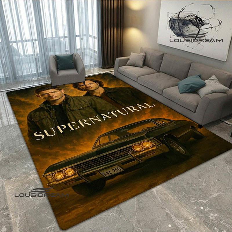 Supernatural Join the Hunt printed carpet Non-slip carpet outdoor carpets area rug bedroom decor rug for bedroom birthday gift