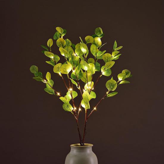 Освещенные оливковые ветви с таймером ваза искусственные ветви деревьев реалистичные искусственные ветви светильник для дома гостиная спальня декор