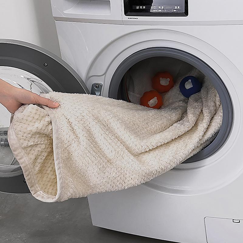 1/5Pcs Laundry Ball Kit Reusable Washing Machine Hair Remover Ball Cleaning Lint Fuzz Pet Hairs Clothes Household Product