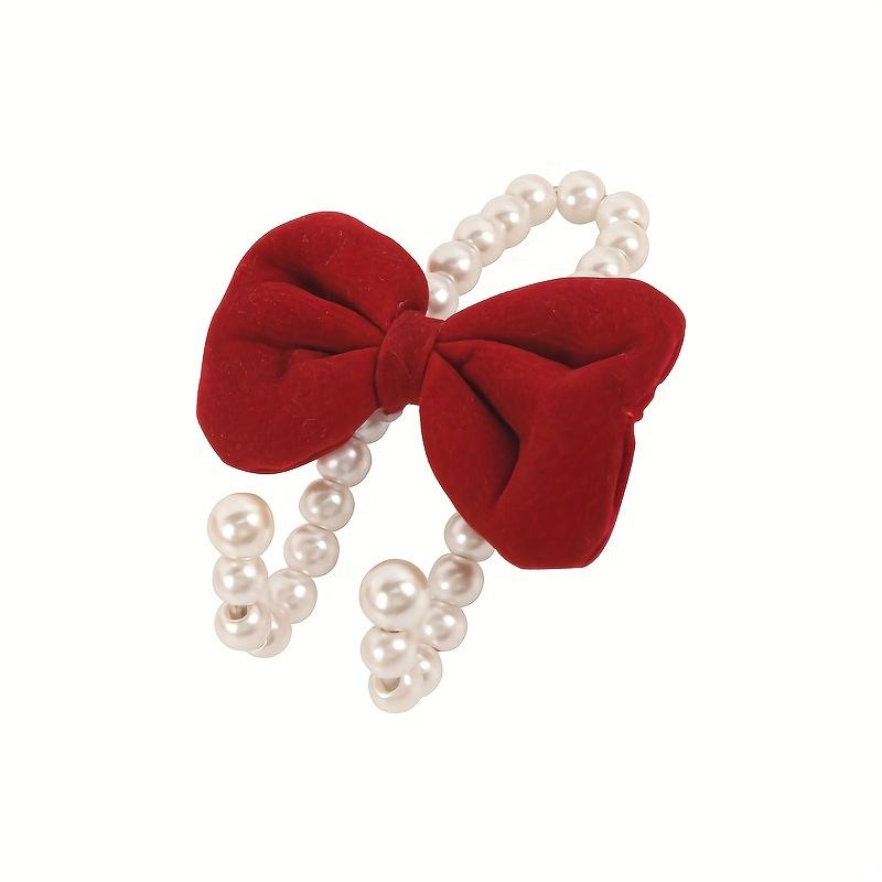 2pcs Luxury Bowknot Car Seat Hooks Stainless Steel, Multi-Functional Rear Seat Organizer for Women