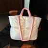 Large-capacity Bag Women's 2024 New Summer Versatile Simple Shoulder Bag Texture Portable Class Commuter Tote Bag