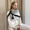 Accessories Bag Decoration Wraps Striped Korean Style Scarves Printed Scarf Silk Scarf Female Shawl