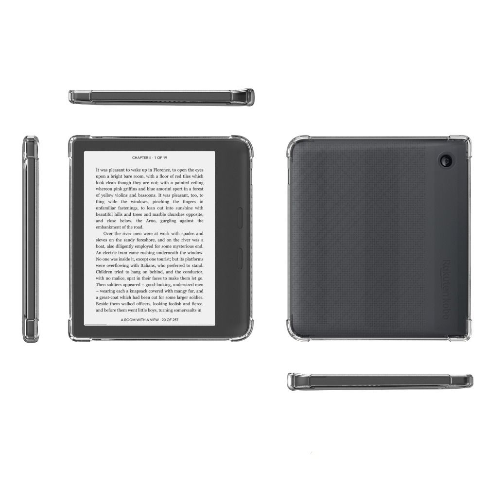 Ударопрочный защитный чехол N428 Funda N367 Back Shell для Rakuten Kobo Libra/Clara Color BW 2024