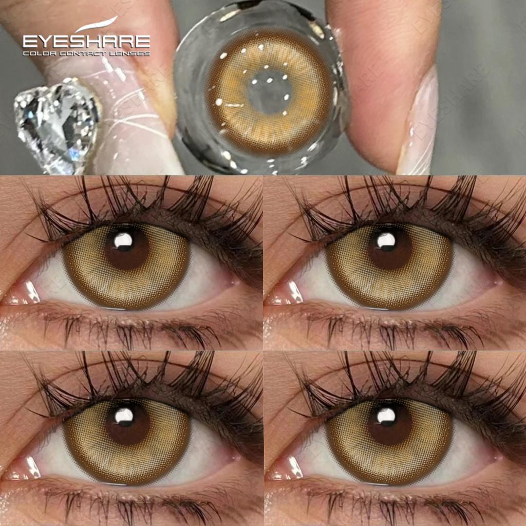 Eyeshare 1Pair Halloween Colored Contact Lenses for Eyes Lenses Red Eye Contacts Blue Eye Lens Cosplay Color Contact Lenses