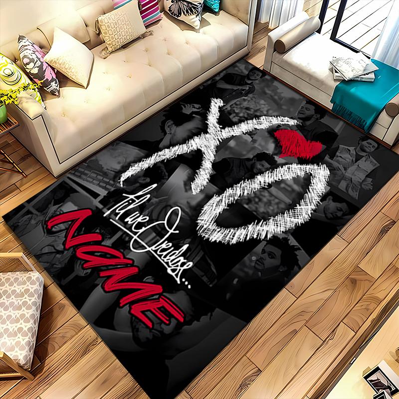 Custom personalization The Weeknd Area Rug - Perfect For Kitchen, Bathroom,Laundry Room Decor Large Size Available,Gift All Seasons