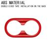 Car Rear Back Seat Water Cup Holder Panel Trim Frame For Hyundai KONA 2024+ Car Interior Replacement Accessories C