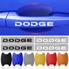 8pcs Car Door Sticker Carbon Fiber Scratches Auto Handle Protection Film for SXT Challenger Charger RAM 1500 Stratus Dart Dakota Charger Avengr