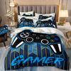 Gamepad 3D Digital Printed Bedding Kit Comforter Bedding Sets Duvet Set King Size Customed Gamer Print Bedding Sheet