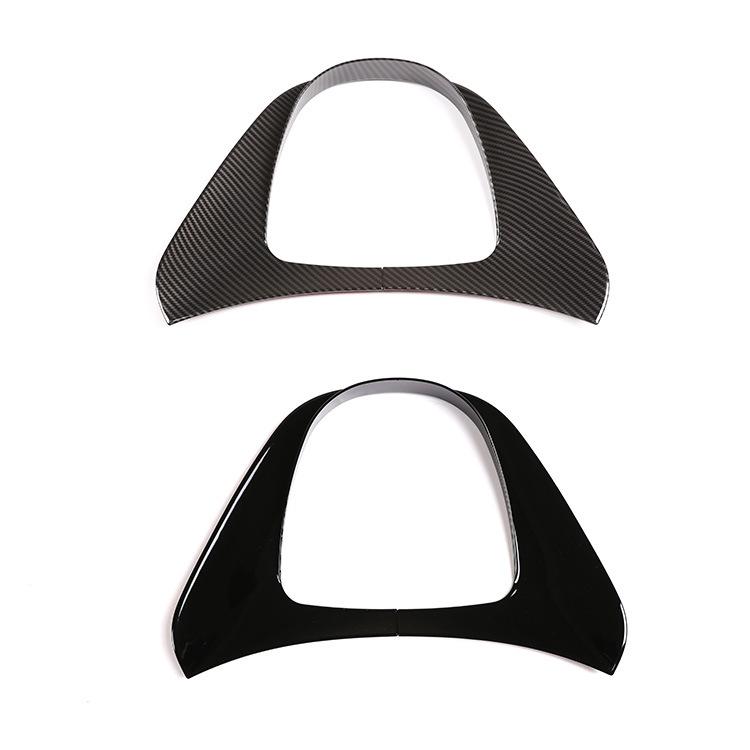 Для Mercedes Benz V Class V250 V260 2015-ABS центральное управление мультимедиа стиль углеродного волокна наклейка на панель авто