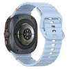 For Samsung Galaxy Watch Ultra 2 49mm/Watch Ultra 47mm Watch Band Wave Pattern Stitched Design Silicone Wrist Strap