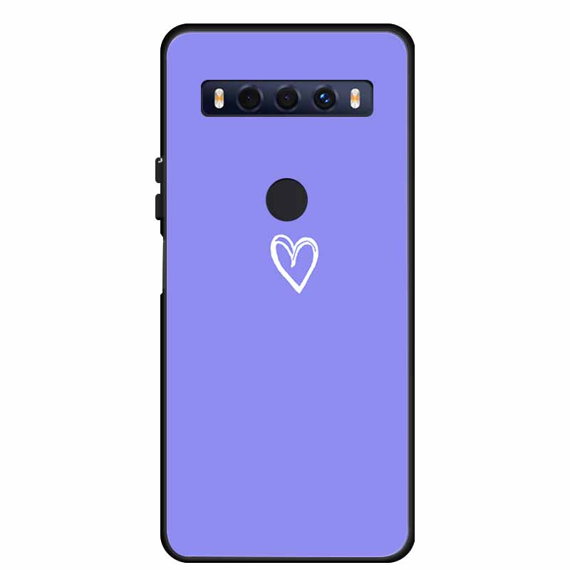 Для чехла TCL 10 SE 10SE Coque Черный ТПУ Силикон Мягкая задняя крышка Чехлы Для телефона TCL 10 SE 6.52" Funda Сумка Защитный чехол